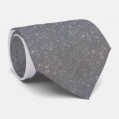 stropdas - HeLa Cells (Henrietta Lacks) - zwart (Opgerold)