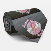 Stropdas herkansingsbomber - meisje met nose (Opgerold)