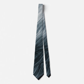Stropdas in de schaduw van Blauw met Abstract Patr