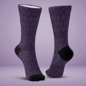 Stropdas-in-purpurapatroon-refractie Sokken