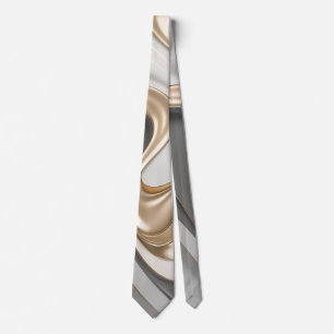 Stropdas in stijlvolle abstracte graphics