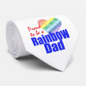 Stropdas IORG Rainbow Dad (Opgerold)