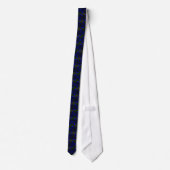 Stropdas Iris - blauw (Achterkant)