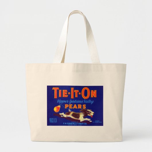 Stropdas-it-on peren grote tote bag (Voorkant)