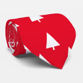 stropdas kerstbomen (Opgerold)