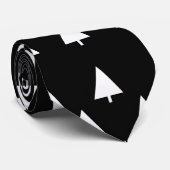 stropdas kerstbomen (Opgerold)