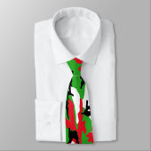 Stropdas kerstcamouflage (Gebonden)