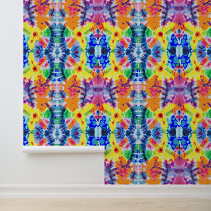 Stropdas-kleurstof Behang