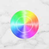Stropdas-kleurstof ontwerp - confetti (Kleine voorkant)