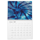 Stropdas-kleurstoffeestdag Kalender (Jan 2027)