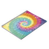 Stropdas-kleurstoflaptop Notitieboek (Linkerzijde)