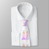 Stropdas Koning en koningin Chess Figures (Gebonden)