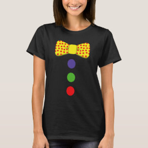 Stropdas kostuum Circus regenbooghalloween Carniva T-shirt