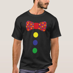 Stropdas kostuum Circus regenbooghalloween Carniva T-shirt