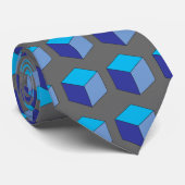 Stropdas kubus (Opgerold)