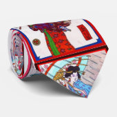 Stropdas Kyoto Geishas van S Ambrose (Opgerold)