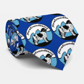 Stropdas Landseer Newfoundland (Opgerold)