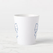 Stropdas Latte Mok (Voorkant)
