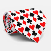 stropdas magische speelkaart (Opgerold)