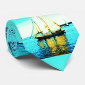 Stropdas Maine schoener (Opgerold)