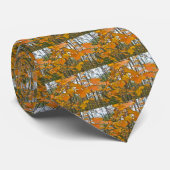 Stropdas Maple Herfst Foliage (Opgerold)
