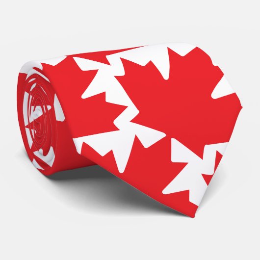 STROPDAS MAPLE LEAF (Opgerold)