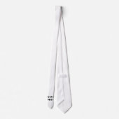 Stropdas marine-echtgenoot (Achterkant)