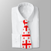 Stropdas met de vlag van Georgië (Gebonden)