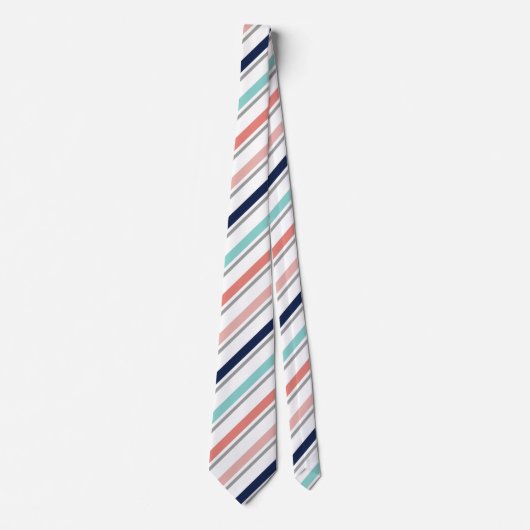 Stropdas met gestripte mannen (Voorkant)