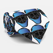 stropdas met grijsmaskers (Opgerold)