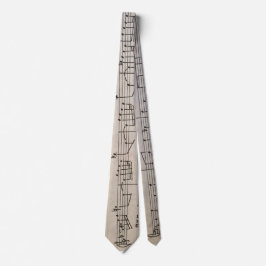 Stropdas met hand gekopieerd Bach van Tony Cimino