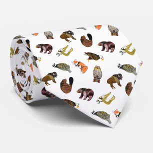 Stropdas met houtweddennen