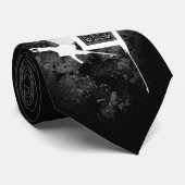 stropdas met kartonnen opnamen (Opgerold)