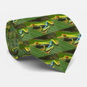 Stropdas met kikkervisjes (Opgerold)