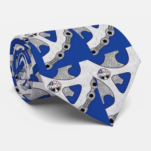 stropdas met logo (Opgerold)