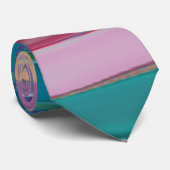 Stropdas met multicolorstrepen (Opgerold)