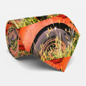 stropdas met Old Chevy Fender en Tire (Opgerold)