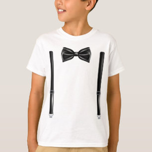 Stropdas met schorsingen - Bowtie voor bruiloft T-shirt