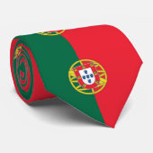 Stropdas met vlag van Portugal (Opgerold)