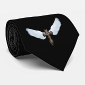 stropdas met witte vleugelkruis (Opgerold)