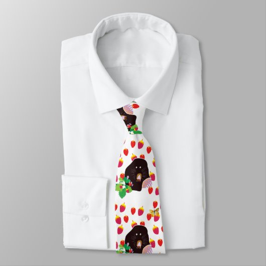 Stropdas Mole aardbeien (Gebonden)