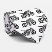 Stropdas motorfiets (Opgerold)