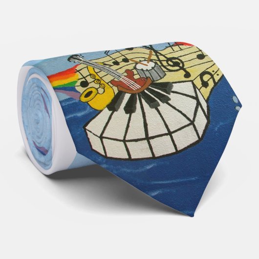 Stropdas Muziekinstallatiemiddelen (Opgerold)