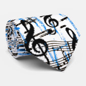 Stropdas Muziekvervagen (Opgerold)