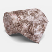 Stropdas natuurlijk steenpatroon (Opgerold)