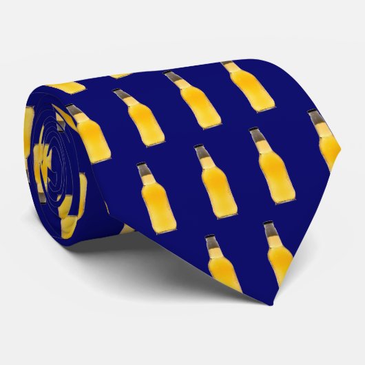 Stropdas Navy Beer (Opgerold)