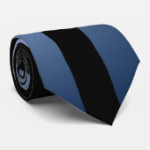 Stropdas, Navy Blue Peace Sign, Pas het ontwerp aa Stropdas (Opgerold)