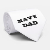 Stropdas Navy Pap (Opgerold)