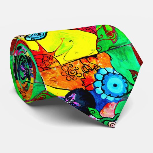 stropdas opvrolijken (Opgerold)