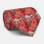 Stropdas paddenstoel Camel (Opgerold)